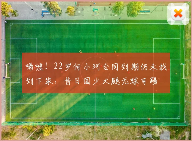 唏嘘！22岁何小珂合同到期仍未找到下家，昔日国少大腿无球可踢